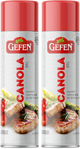 Gefen spray canola frente pack mostrando diseño del envase y conveniencia