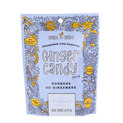 Gem Gem caramelo en mano listo para comer, portabilidad y conveniencia