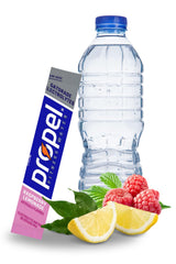 Generic Propel sobre abierto detalle de textura del polvo para mezclas rápidas y solubles