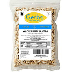 Gerbs pepitas en cáscara muestran integridad y sabor