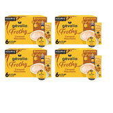 Gevalia empaque frontal del kit mostrando sabor caramelo y conveniencia