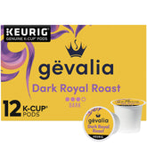 Gevalia pack frontal mostrando las seis cajas, conveniencia y suministro