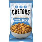 G.H. Cretors mostrando frente del empaque y marca, atractivo para regalo