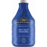 Ghirardelli botella frontal mostrando etiqueta y tamaño grande