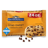 Ghirardelli empaque frontal del pack de tres bolsas, conveniente para repostería
