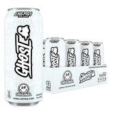 GHOST lata frente original mostrando diseño y beneficio refrescante