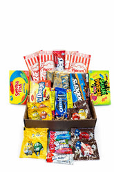 Gift Box Garden caja exterior lista para regalar con snacks variados
