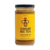 Ginger Bee frasco frontal mostrando etiqueta clara y beneficios