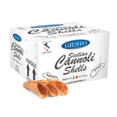 Giusto Sapore paquete frontal conchas cannoli, presenta uniformidad y facilidad de uso
