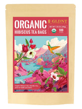 GLDNT taza con infusión roja mostrando color vibrante y sabor refrescante