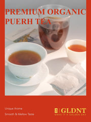 GLDNT taza con infusión de Pu-erh lista para beber, aroma reconfortante