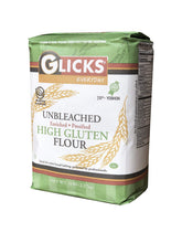 Glicks frente del empaque de 5 lb mostrando marca y formato práctico