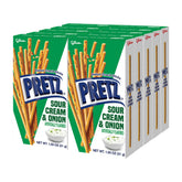 Glico Pretz frente del paquete mostrando sabor y conveniencia