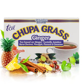 GN+Vida paquete frontal del té CHUPA Panza con diseño claro y beneficios
