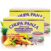 GN+Vida empaque frontal del té que muestra contenido y diseño elegante