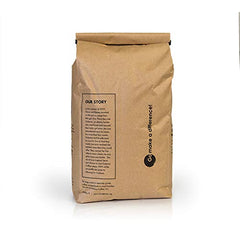 Granos enteros Gobena primer plano mostrando textura y calidad aromática del café
