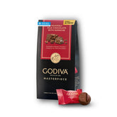 Godiva bolsa frente mostrando diseño elegante y conveniencia de regalo