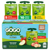 GoGo squeeZ pack frontal mostrando 20 bolsitas y conveniencia