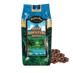 Gold Coffee Company paquete frontal mostrando diseño y frescura