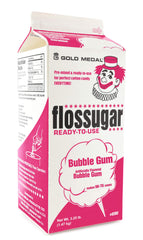 Gold Medal empaque frontal 3.25 lb con etiqueta Bubble Gum y fácil almacenamiento