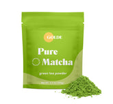 GOLDE pouch frontal mostrando diseño y 100 g, fácil almacenamiento