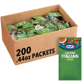 Good Seasons Kraft paquete frontal mostrando 200 sobres para uso comercial