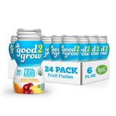 good2grow paquete frontal de 24 botellas, práctico para familias