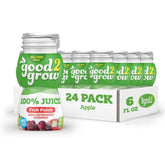 good2grow frente del pack de 24 botellas, práctico para familias