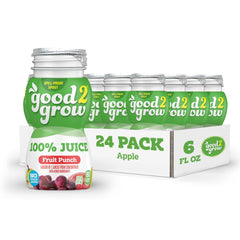good2grow frente del pack de 24 botellas, práctico para familias