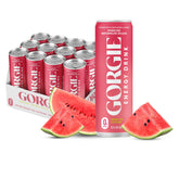 GORGIE pack frontal de 12 latas mostrando diseño y frescura
