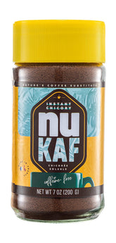 Gourmanity frasco nuKAF frontal mostrando etiqueta y beneficio instantáneo