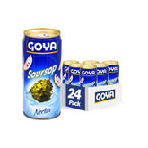 Goya botella frente mostrando etiqueta y tamaño práctico para despensa