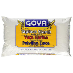 Goya empaque frontal de harina de yuca, practicidad en la despensa