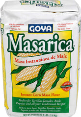 Goya Masarica frente del empaque mostrando marca y presentación útil