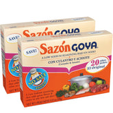 Goya caja frontal mostrando diseño y peso 3.52 oz para identificación rápida