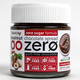 go zero frasco frontal con etiqueta visible y diseño atractivo