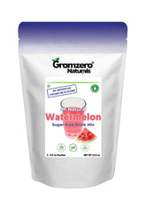 GramZero frente del paquete mostrando la mezcla sabor sandía y beneficios saludables