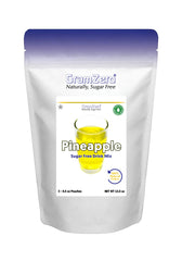GramZero piña empaque frontal mostrando beneficios y sin calorías