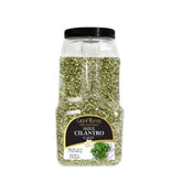 GranAroma frasco frontal de cilantro envasado listo para dosificar y ahorrar tiempo