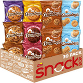Grandma's caja frontal mostrando 30 paquetes surtidos, ideal para compartir