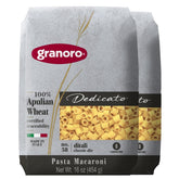 Granoro paquete frontal mostrando diseño y peso, transmite autenticidad