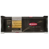 Granoro paquete frontal mostrando pasta mafaldine y autenticidad