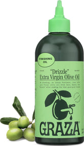 Graza botella frontal mostrando diseño práctico y dosificación precisa