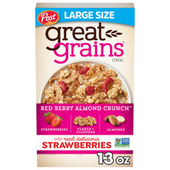 Great Grains caja frontal mostrando diseño y contenido apetitoso