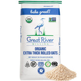 Great River Milling paquete 25 lb al frente, ideal para compras a granel