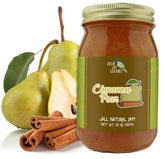 Green Jay Gourmet frasco frontal mostrando etiqueta y color atractivo