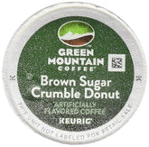 Green Mountain Coffee frontal de caja mostrando 18 cápsulas y sabor reconfortante
