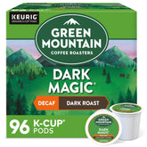 Green Mountain Coffee cápsula frontal mostrando empaque y conveniencia