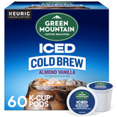 Green Mountain Coffee Roasters frente de caja mostrando 60 cápsulas y conveniencia