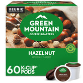 Green Mountain Coffee Roasters frente del paquete mostrando 60 cápsulas y beneficio conveniencia